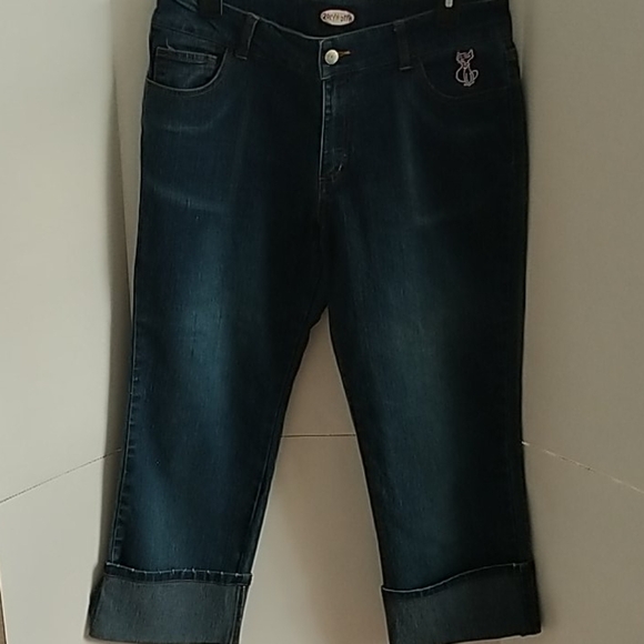 Zoey Beth Cuffed Jeans Sz 11/12 - Picture 9 of 10